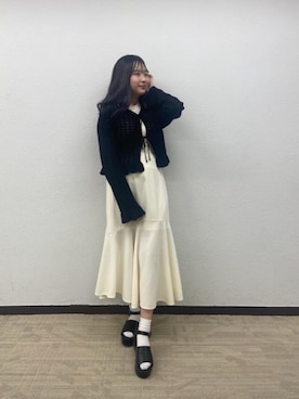 emsexcite　/　エムズエキサイトさん（レディース・160cm）の春コーディネート