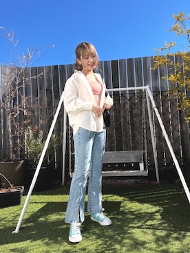 emsexcite　/　エムズエキサイトさん（レディース・163cm）の春コーディネート