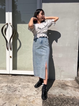 emsexcite　/　エムズエキサイトさん（レディース・160cm）の春コーディネート