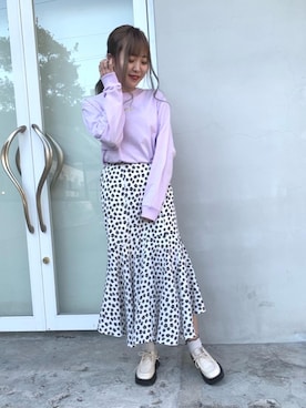 emsexcite　/　エムズエキサイトさん（レディース・163cm）の春コーディネート