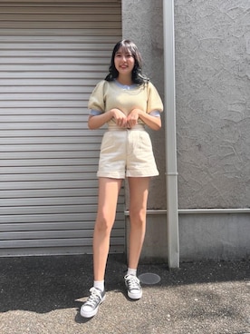 emsexcite　/　エムズエキサイトさん（レディース・160cm）の春コーディネート