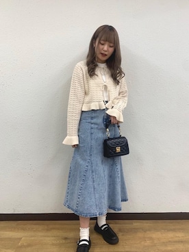 emsexcite　/　エムズエキサイトさん（レディース・163cm）の春コーディネート