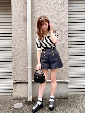 emsexcite　/　エムズエキサイトさん（レディース・152cm）の春コーディネート