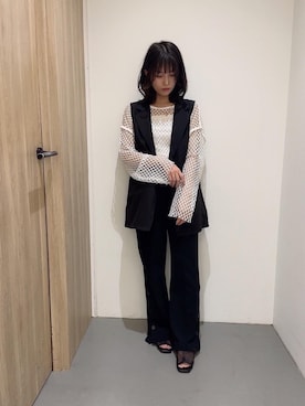 emsexcite　/　エムズエキサイトさん（レディース・151cm）の春コーディネート