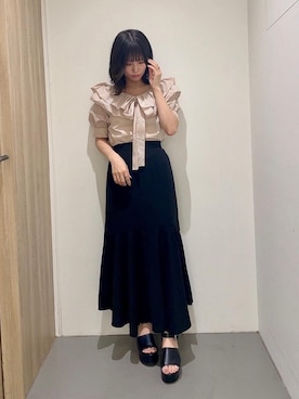 emsexcite　/　エムズエキサイトさん（レディース・151cm）の春コーディネート