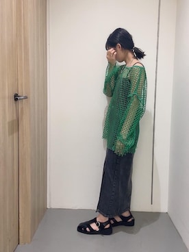 emsexcite　/　エムズエキサイトさん（レディース・151cm）の春コーディネート