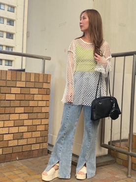 emsexcite　/　エムズエキサイトさん（レディース・150cm）の春コーディネート