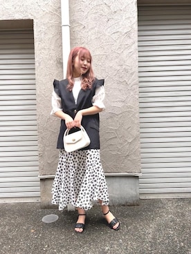 emsexcite　/　エムズエキサイトさん（レディース・163cm）の春コーディネート