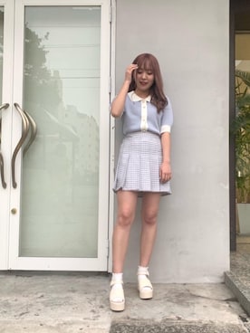 emsexcite　/　エムズエキサイトさん（レディース・163cm）の夏コーディネート