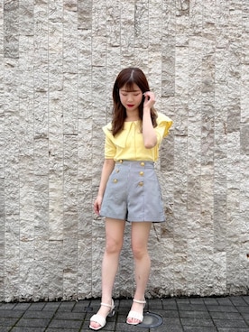 「からーこーで」｜emsexcite　/　エムズエキサイトさん（レディース・152cm）の夏コーディネート