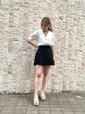 emsexcite　/　エムズエキサイトさん（レディース・163cm）の夏コーディネート