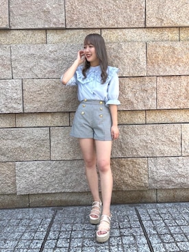 emsexcite　/　エムズエキサイトさん（レディース・163cm）の夏コーディネート