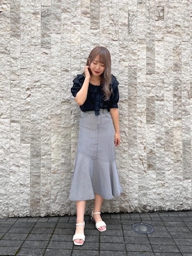 emsexcite　/　エムズエキサイトさん（レディース・163cm）の夏コーディネート