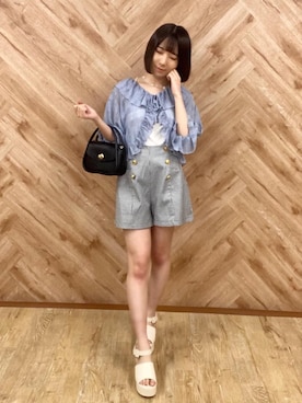 emsexcite　/　エムズエキサイトさん（レディース・148cm）の夏コーディネート