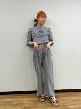 emsexcite　/　エムズエキサイトさん（レディース・164cm）の夏コーディネート