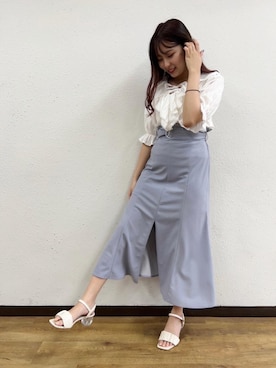 「からーこーで」｜emsexcite　/　エムズエキサイトさん（レディース・160cm）の夏コーディネート