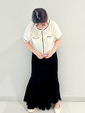 「韓国コーデ」｜「アイテム（バレエシューズ）」を使った、emsexcite　/　エムズエキサイトさん（レディース・152cm）の夏コーディネート