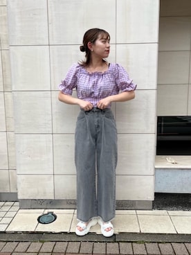 emsexcite　/　エムズエキサイトさん（レディース・158cm）の夏コーディネート