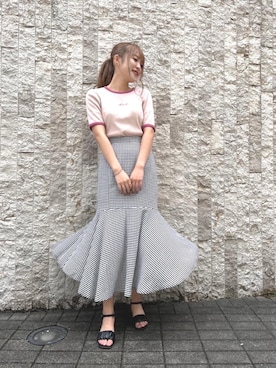 emsexcite　/　エムズエキサイトさん（レディース・163cm）の夏コーディネート