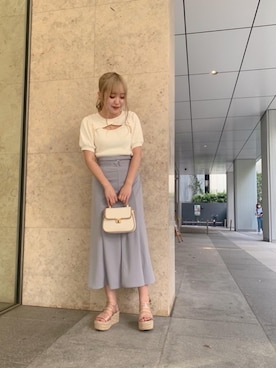 「からーこーで」｜emsexcite　/　エムズエキサイトさん（レディース・163cm）の夏コーディネート
