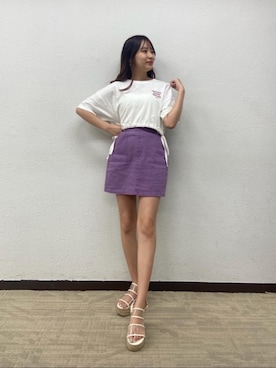 emsexcite　/　エムズエキサイトさん（レディース・160cm）の夏コーディネート