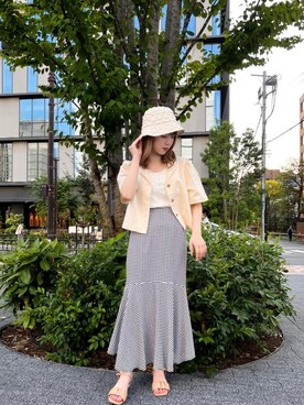 emsexcite　/　エムズエキサイトさん（レディース・152cm）の夏コーディネート
