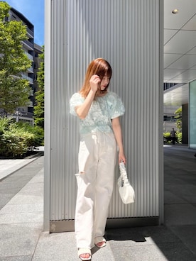 「からーこーで」｜emsexcite　/　エムズエキサイトさん（レディース・152cm）の夏コーディネート
