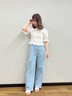 emsexcite　/　エムズエキサイトさん（レディース・152cm）の夏コーディネート