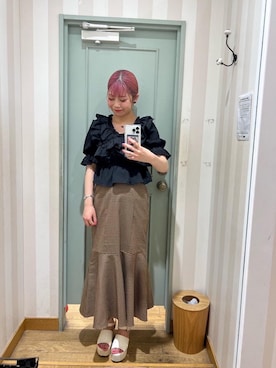 emsexcite　/　エムズエキサイトさん（レディース・164cm）の夏コーディネート