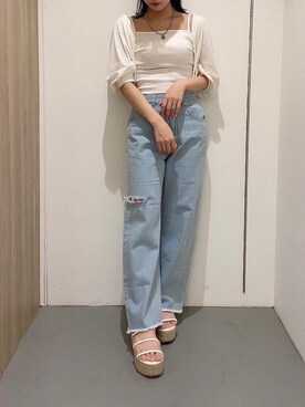 emsexcite　/　エムズエキサイトさん（レディース・151cm）の夏コーディネート