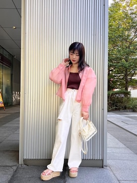 emsexcite　/　エムズエキサイトさん（レディース・152cm）の夏コーディネート