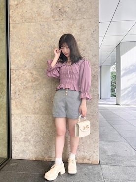 emsexcite　/　エムズエキサイトさん（レディース・152cm）の夏コーディネート