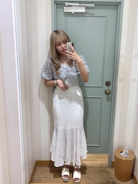 「ブラウスコーデ」｜emsexcite　/　エムズエキサイトさん（レディース・163cm）の秋コーディネート