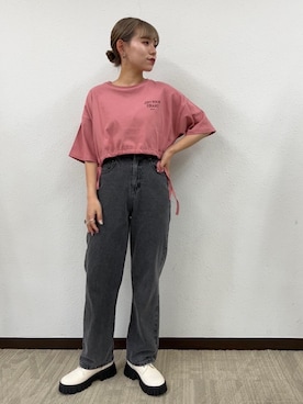 「からーこーで」｜emsexcite　/　エムズエキサイトさん（レディース・158cm）の秋コーディネート