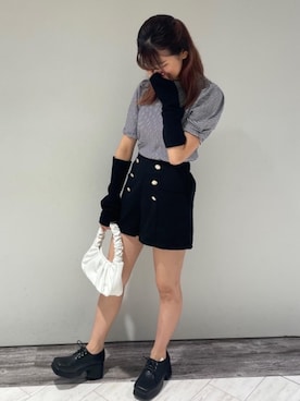 「アイテム（その他シューズ）」を使った、emsexcite　/　エムズエキサイトさん（レディース・162cm）の秋コーディネート