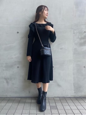「秋🍁コーデ」｜emsexcite　/　エムズエキサイトさん（レディース・160cm）の秋コーディネート