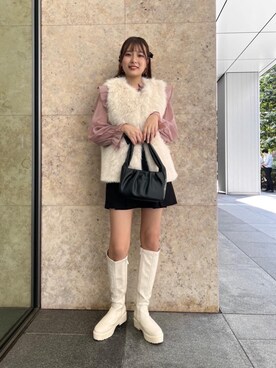 「からーこーで」｜emsexcite　/　エムズエキサイトさん（レディース・160cm）の秋コーディネート