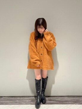「ﾋﾞｯｸﾞｼﾙｴｯﾄ」｜emsexcite　/　エムズエキサイトさん（レディース・152cm）の秋コーディネート