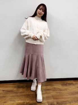 emsexcite　/　エムズエキサイトさん（レディース・160cm）の冬コーディネート