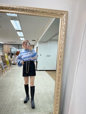 「からーこーで」｜emsexcite　/　エムズエキサイトさん（レディース・164cm）の冬コーディネート