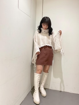 emsexcite　/　エムズエキサイトさん（レディース・151cm）の冬コーディネート