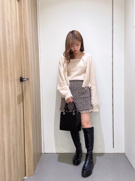 emsexcite　/　エムズエキサイトさん（レディース・151cm）の冬コーディネート