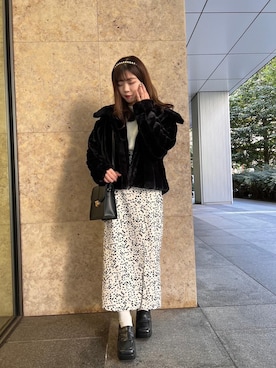 emsexcite　/　エムズエキサイトさん（レディース・152cm）の冬コーディネート