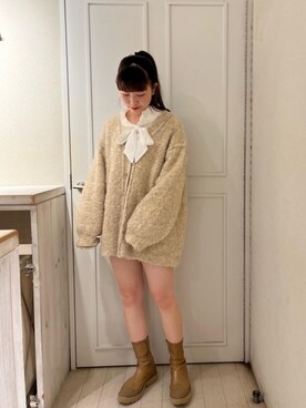 emsexcite　/　エムズエキサイトさん（レディース・161cm）の冬コーディネート