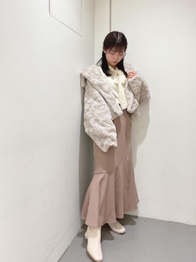 emsexcite　/　エムズエキサイトさん（レディース・151cm）の冬コーディネート