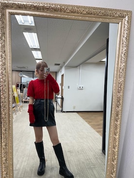 「アイテム（その他シューズ）」を使った、emsexcite　/　エムズエキサイトさん（レディース・164cm）の冬コーディネート