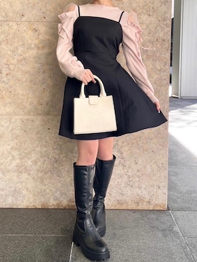 「アイテム（その他シューズ）」を使った、emsexcite　/　エムズエキサイトさん（レディース・148cm）の冬コーディネート