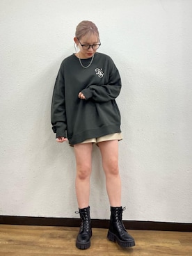 「ﾋﾞｯｸﾞｼﾙｴｯﾄ」｜emsexcite　/　エムズエキサイトさん（レディース・158cm）の冬コーディネート