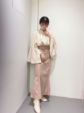 emsexcite　/　エムズエキサイトさん（レディース・151cm）の春コーディネート