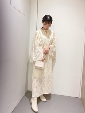 「RETRO GIRL（レトロガール）のアイテム」を使った、emsexcite　/　エムズエキサイトさん（レディース・151cm）の春コーディネート